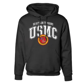 3rd Battalion 7th Marines Arched Hoodie