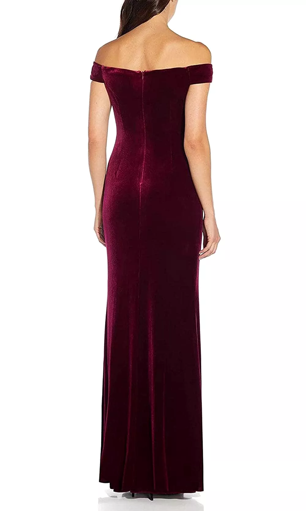 Adrianna Papell AP1E206226 - Velvet Sheath Evening Gown