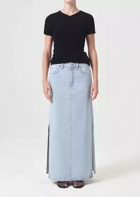 Agolde Astrid Slice Denim Skirt