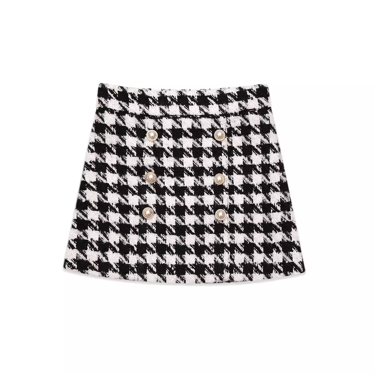 Amelia Houndstooth Skirt