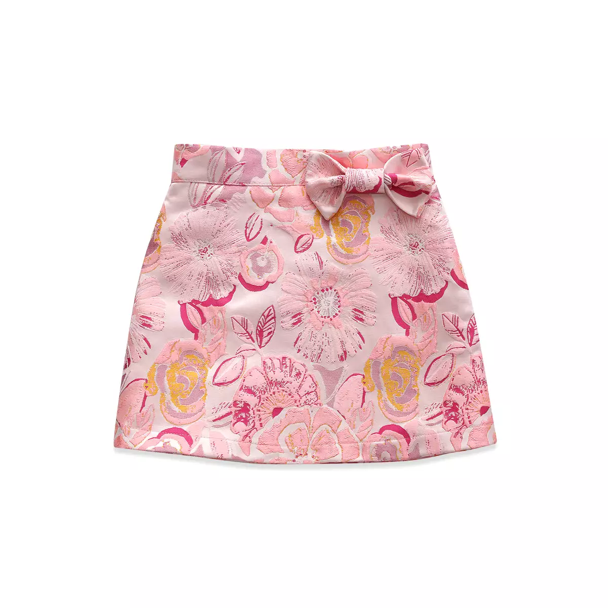 Angelica Floral Jacquard Skirt