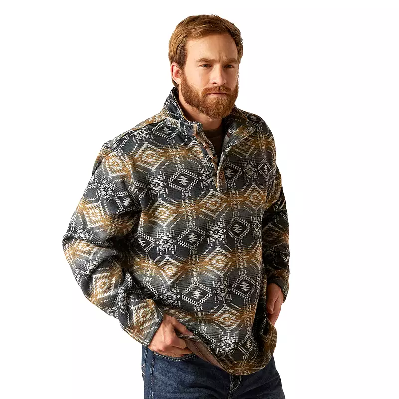 'Ariat' Men's Wesley Sweater - Brindlewood Serape Print