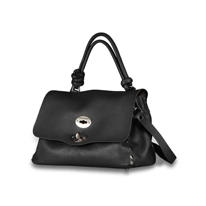 BAG POSTINA S FEATHER KNOT Woman Black