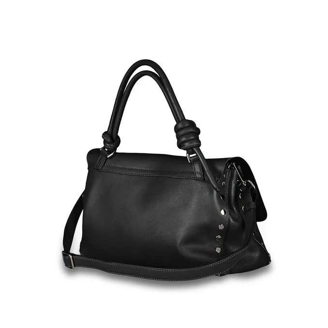 BAG POSTINA S FEATHER KNOT Woman Black