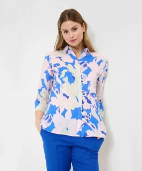 BRAX - Vicki - Blouse imprimé floral de lin