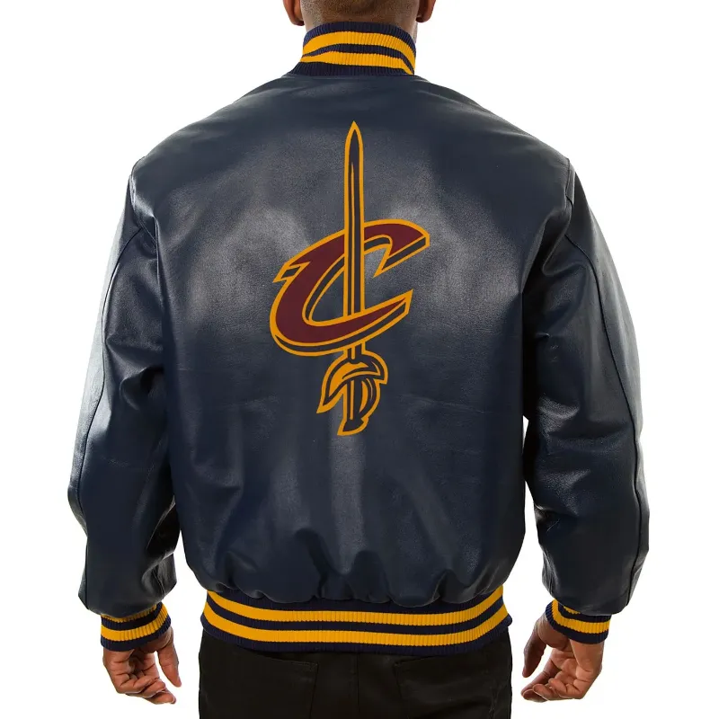 Cleveland Cavaliers Leather Jacket - William Jacket