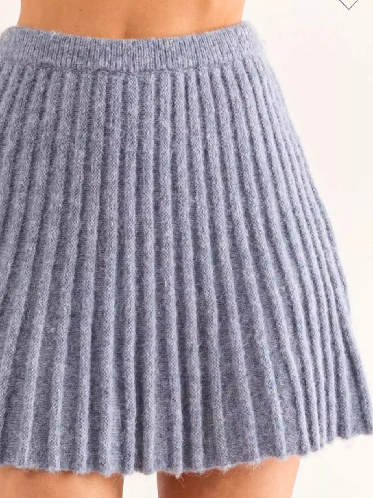 Cloudy Knitted Skirt