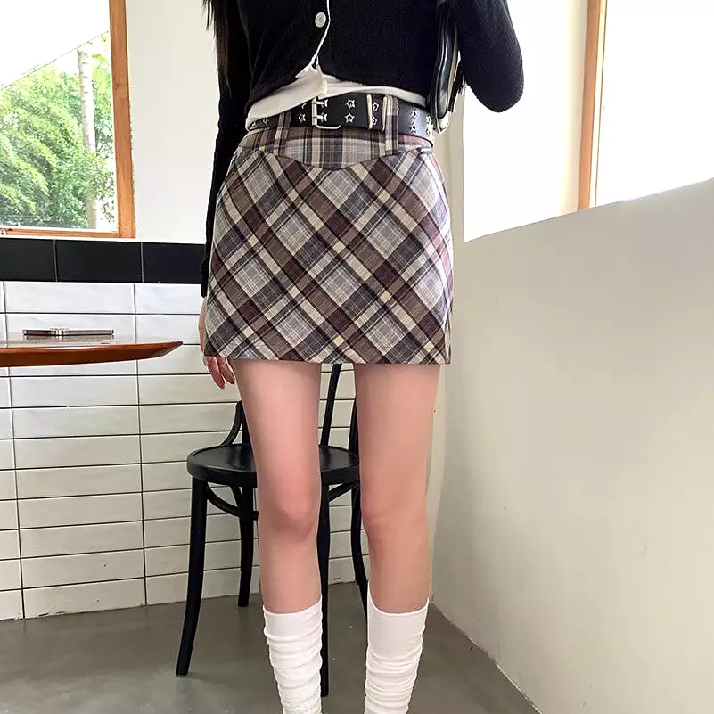 Courtney Plaid Skirt