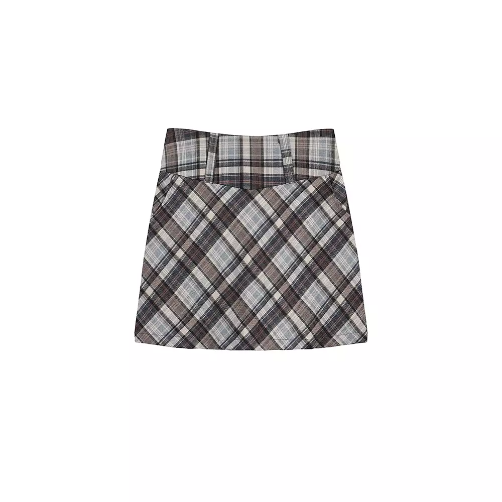 Courtney Plaid Skirt