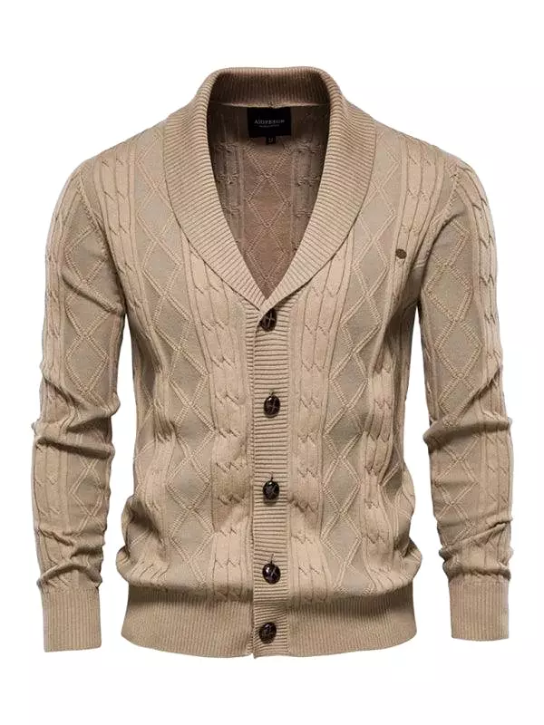 Domingo Men Cardigan Sweater