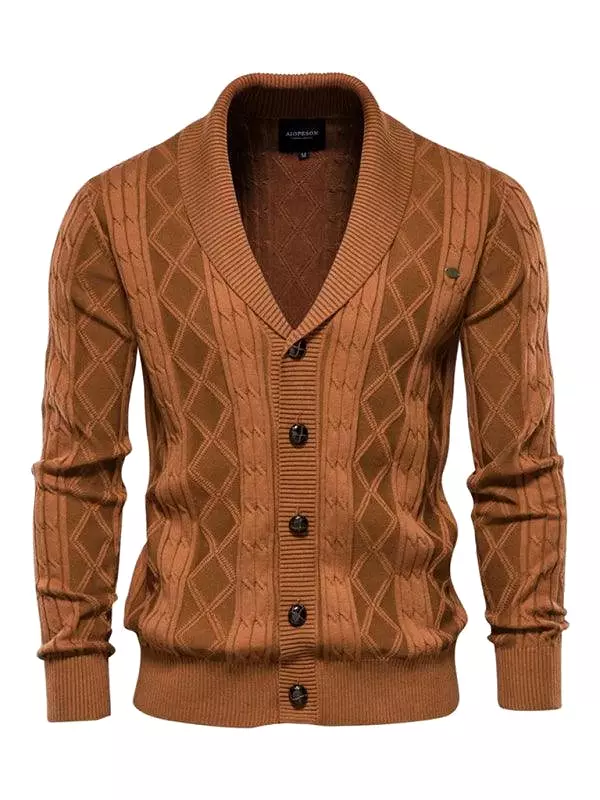 Domingo Men Cardigan Sweater