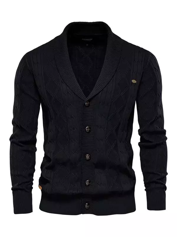 Domingo Men Cardigan Sweater