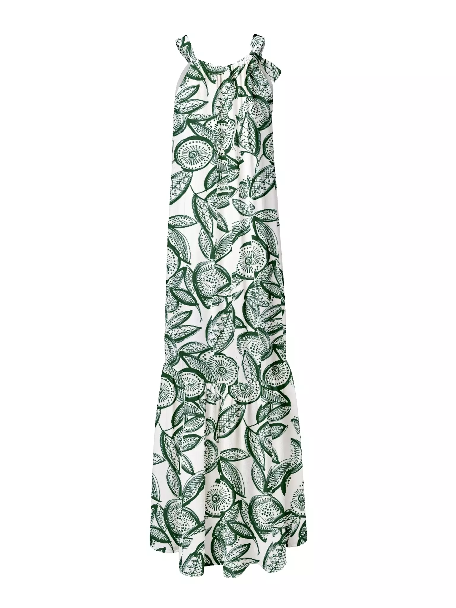 Gnoor Dress - Flora Green