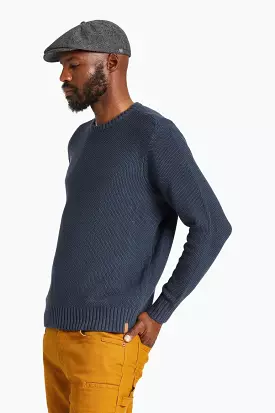 Jacques Waffle Knit Sweater - Ombre Blue