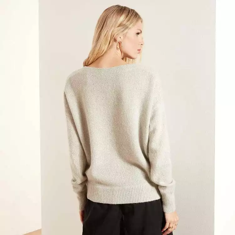 James Perse Relaxed Cashmere sweater V Neck