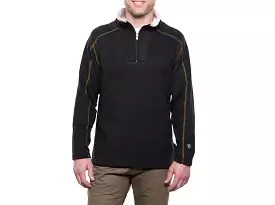 Kuhl' Men's Europa 1/4 Zip Sweater - Charcoal