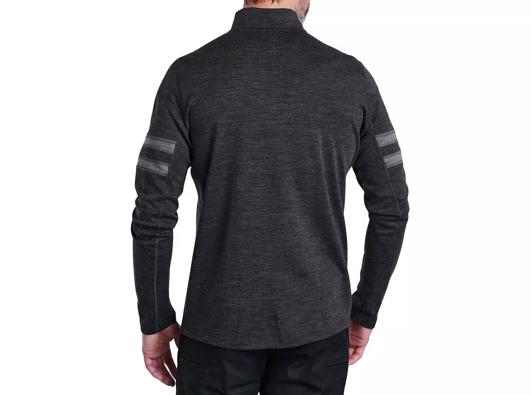 'Kuhl' Men's Team Merino 1/4 Zip Sweater - Ash