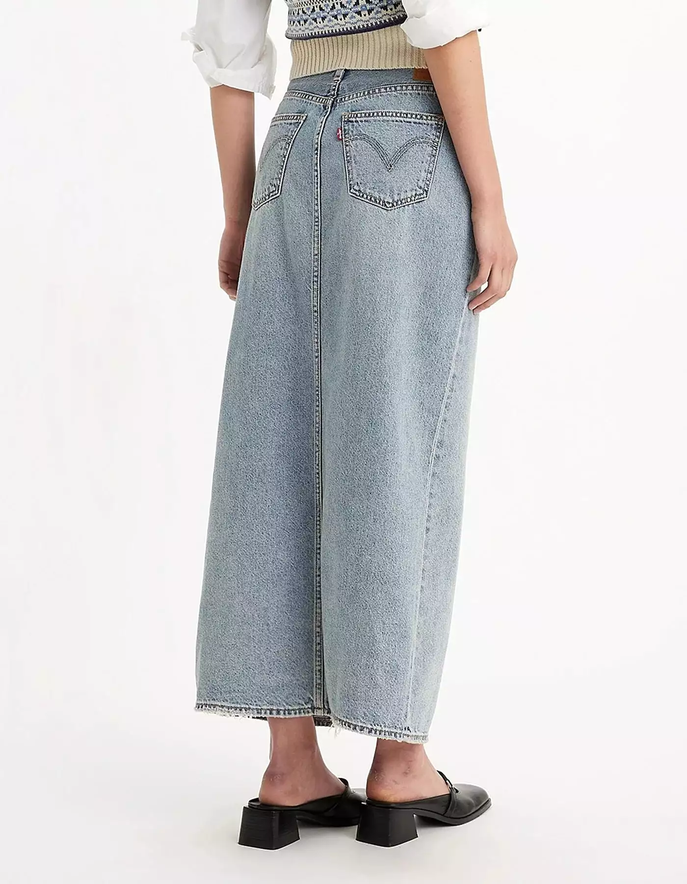 Levi's Ankle Column Skirt in Seraphina Stripe Crown