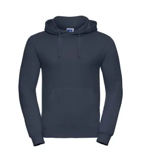 Mens plain hoodie french navy Russell