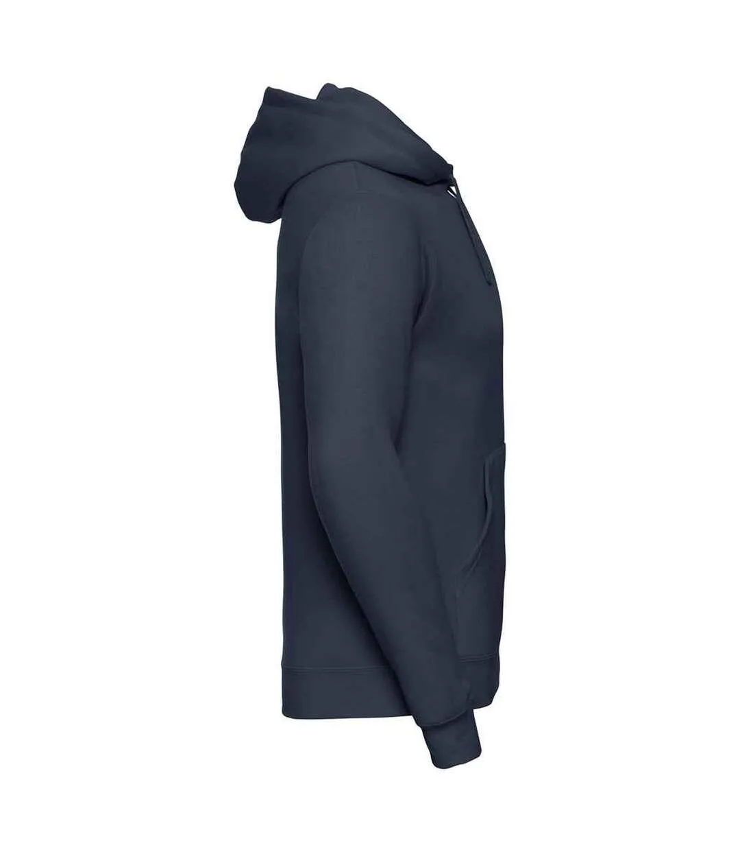 Mens plain hoodie french navy Russell