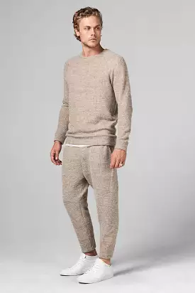 Men's Soft Knit Melange Pullover Sweater