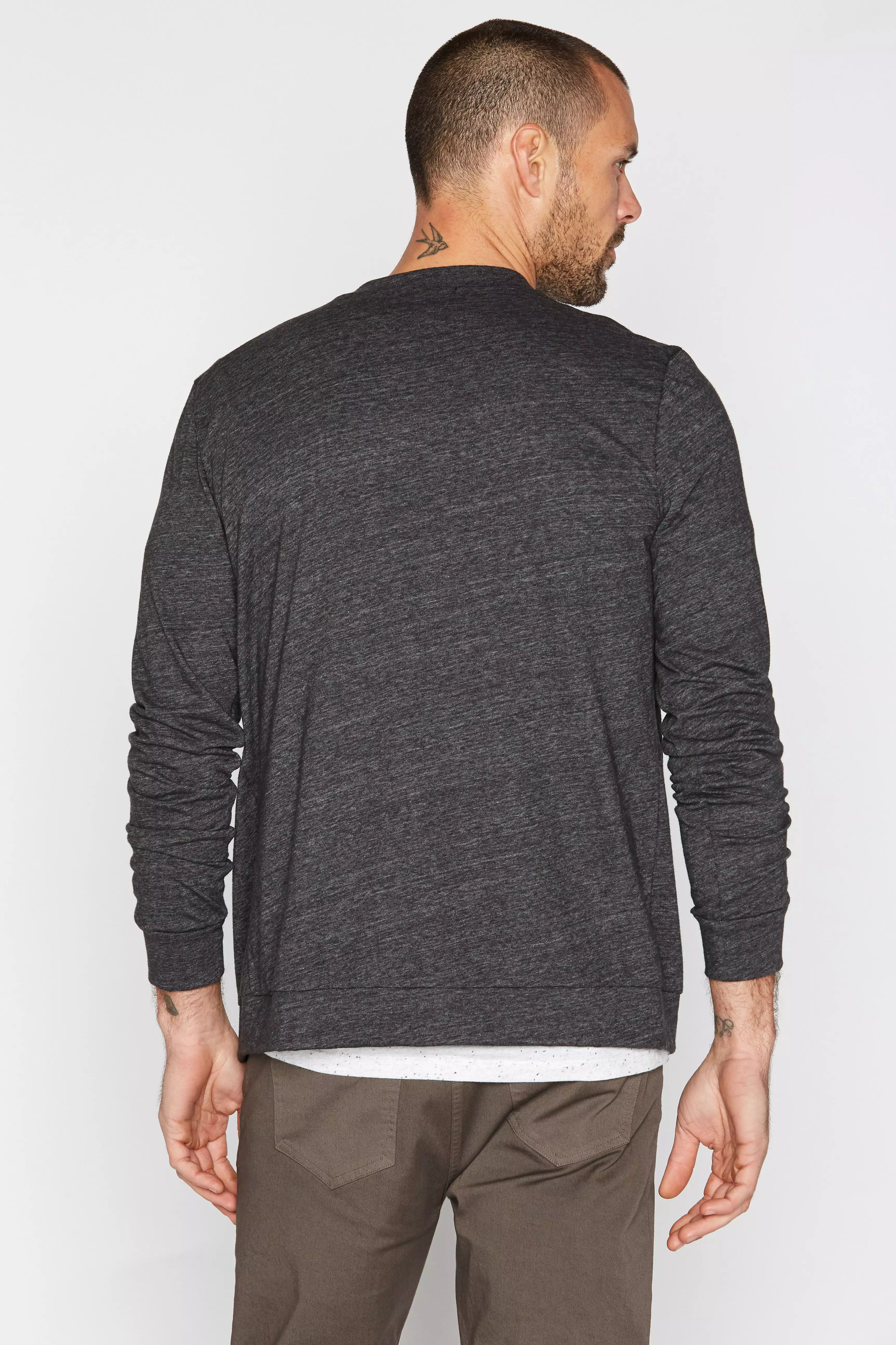 Men's Tri-Blend Cardigan Sweater