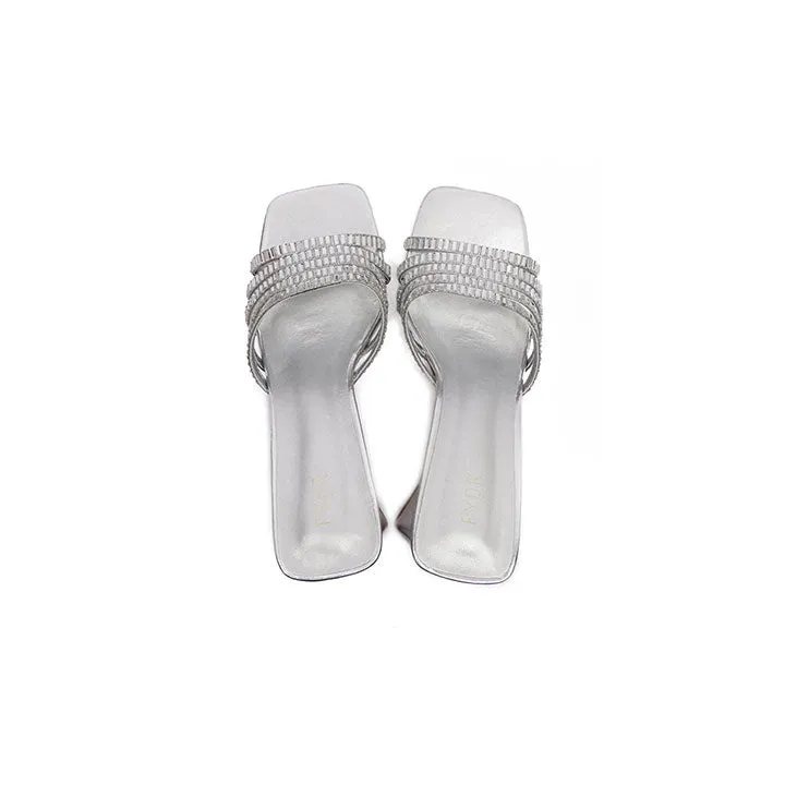 Mirror Embellished Sandal HL 148