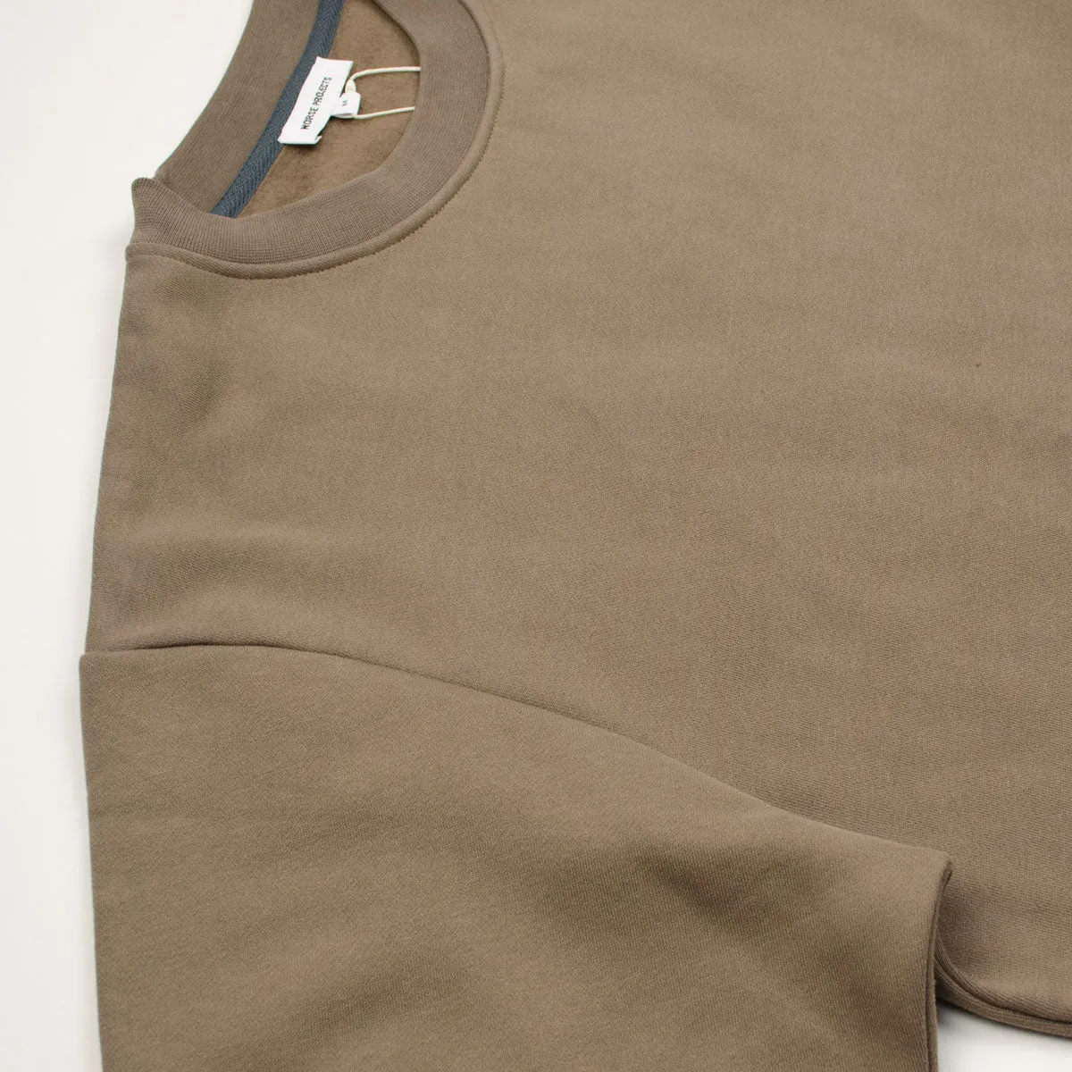 Norse Projects - Arne Brushed Cotton Sweatshirt - Taupe