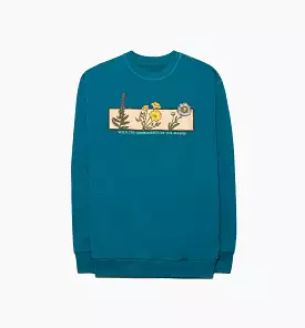 Poppy Crew Mens Crew - Teal