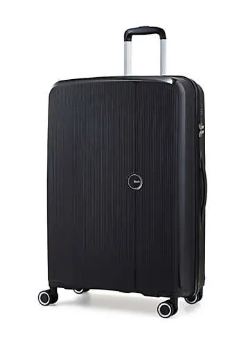 Rock Luggage Hudson Set of 3 8 Wheel Hardshell Suitcases | Kaleidoscope