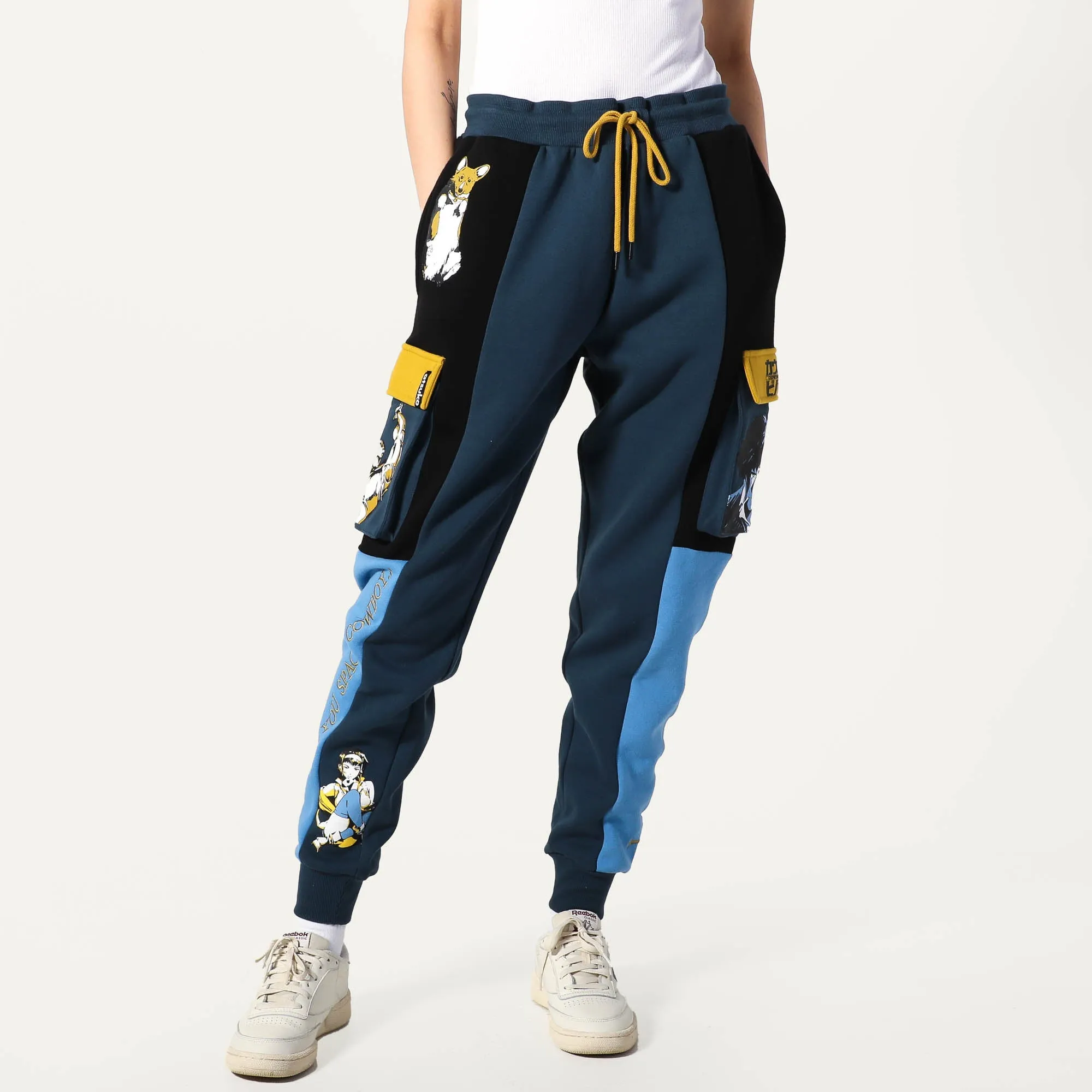 See You Space Cowboy Paneled Cargo Joggers