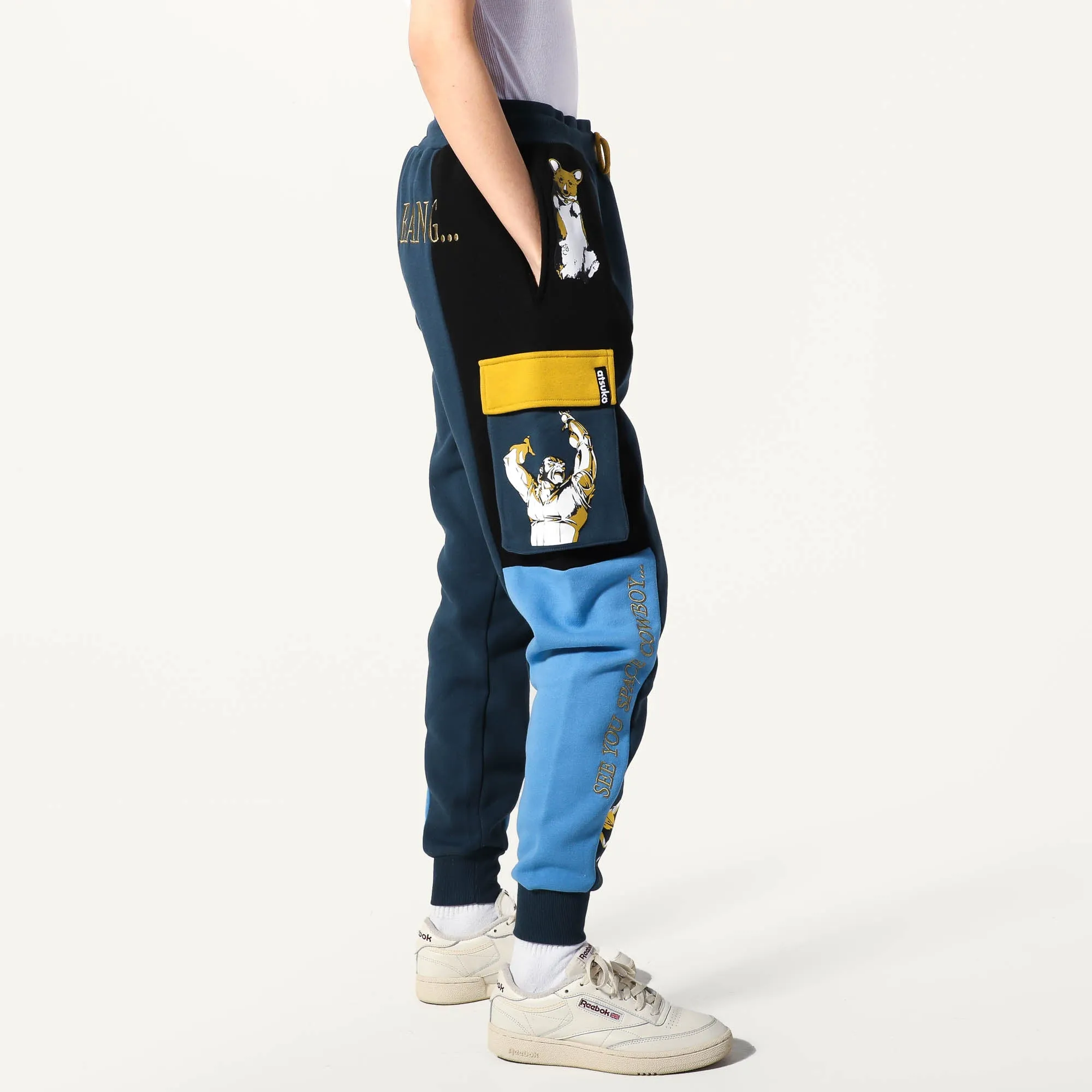 See You Space Cowboy Paneled Cargo Joggers