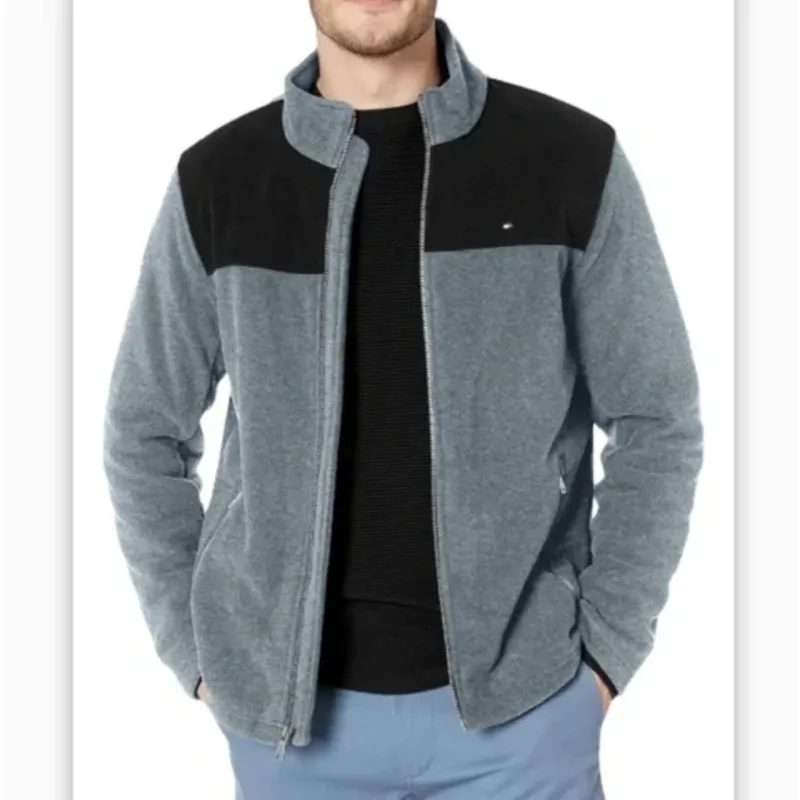 Shop Grey Fleece Jacket - William Jacket