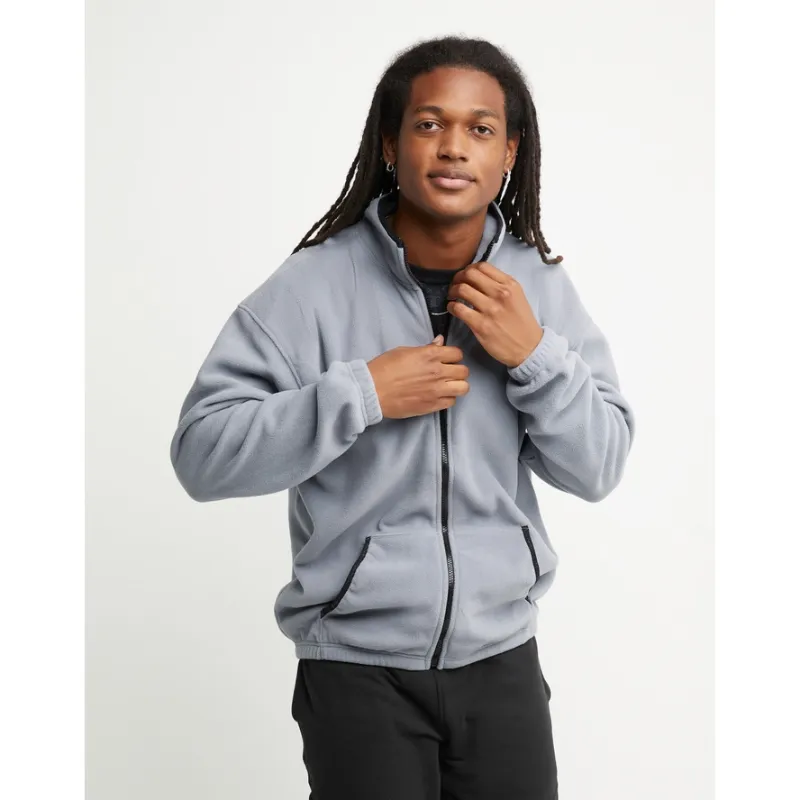 Shop Grey Fleece Jacket - William Jacket