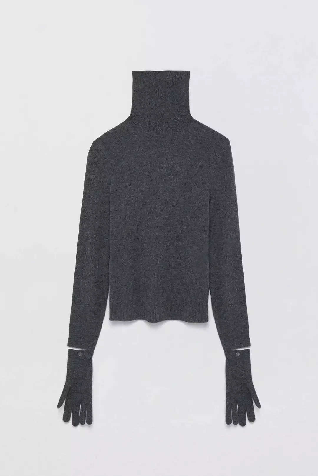 SIMKHAI Dita Gloved Turtleneck