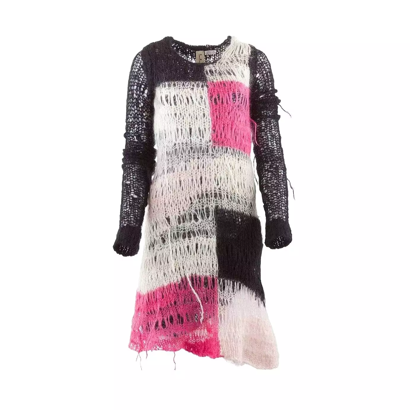 Tao Comme Des Garons Hand Knit Mohair Dress