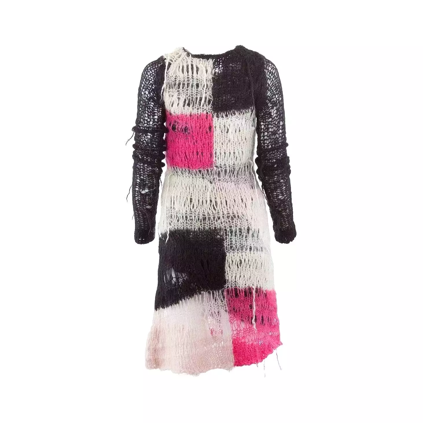 Tao Comme Des Garons Hand Knit Mohair Dress