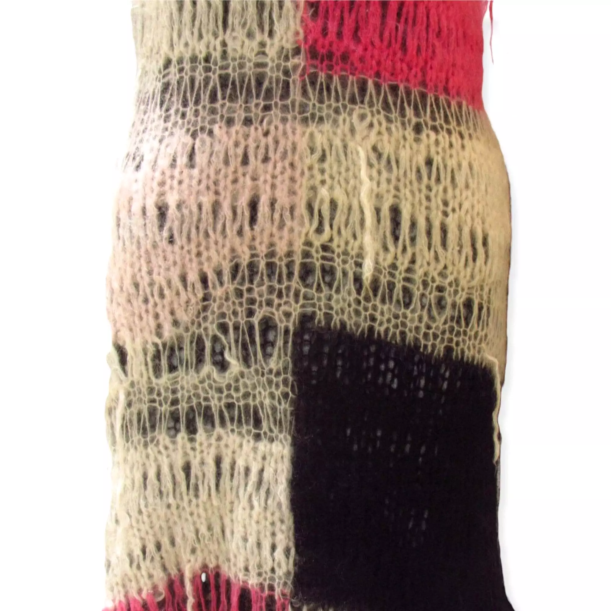 Tao Comme Des Garons Hand Knit Mohair Dress