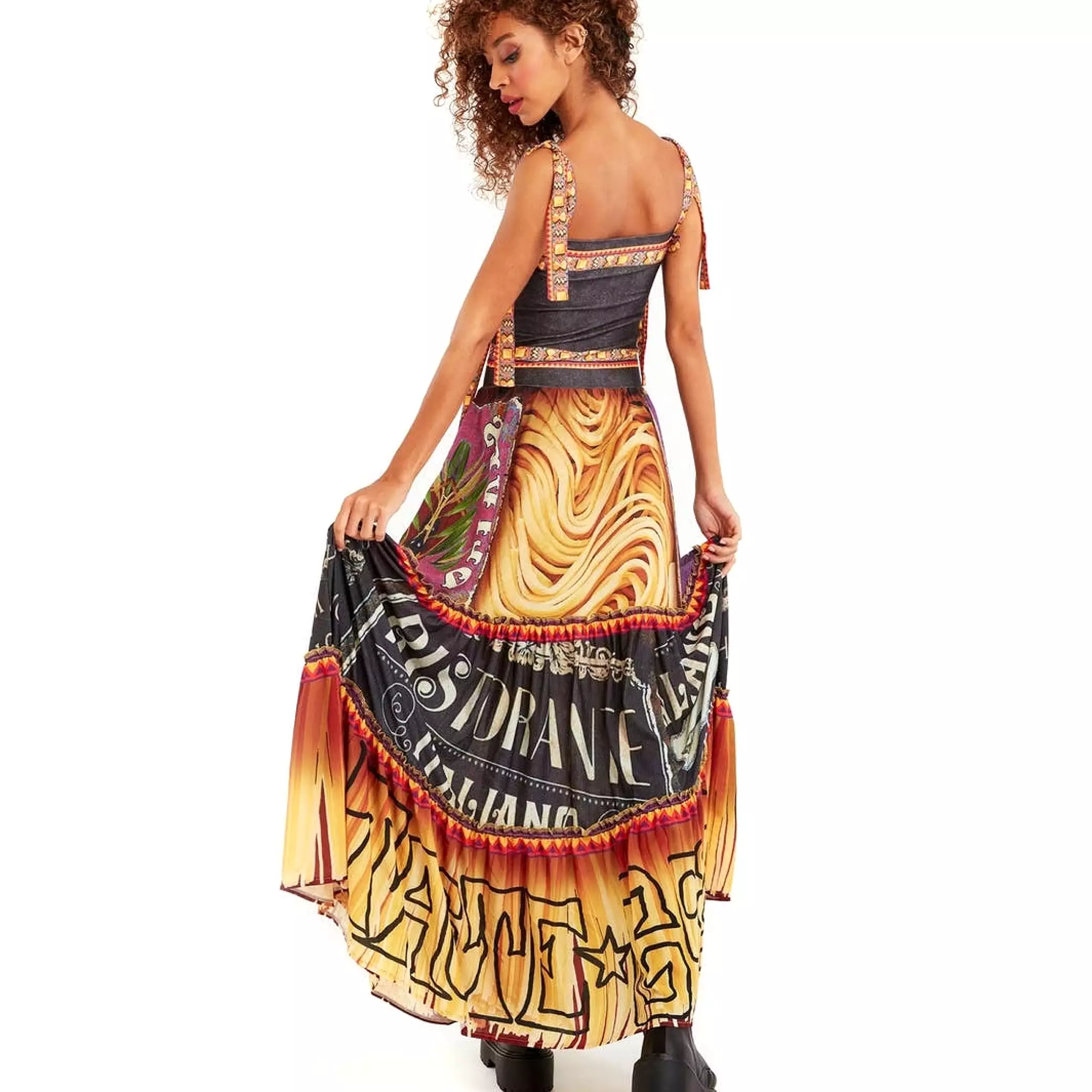 The Art of Fashion Italiano Maxi Skirt or Dress