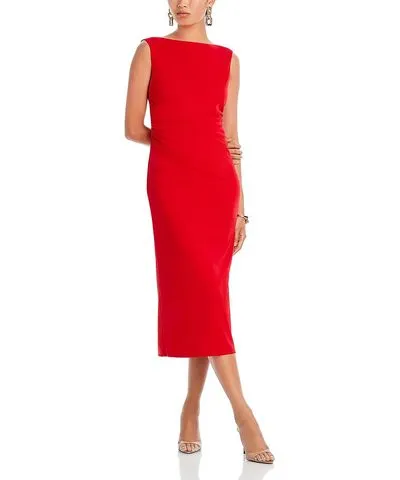 WAYF Womens BodyCon Sleeveless Evening Dress