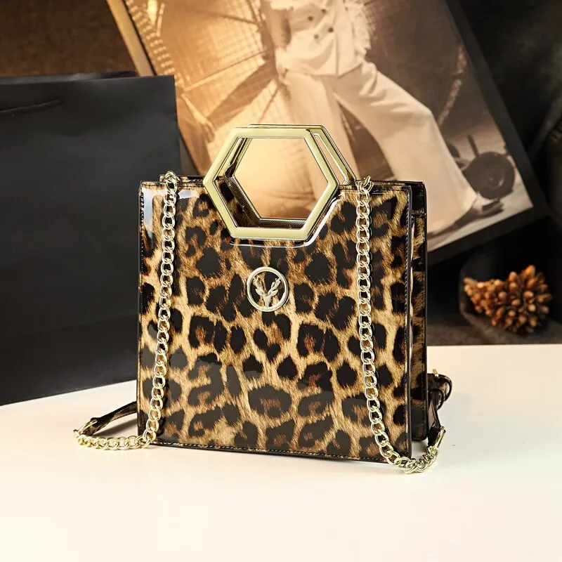 Women's High-End Portable Small Vertical Section Chain Strap Handbag