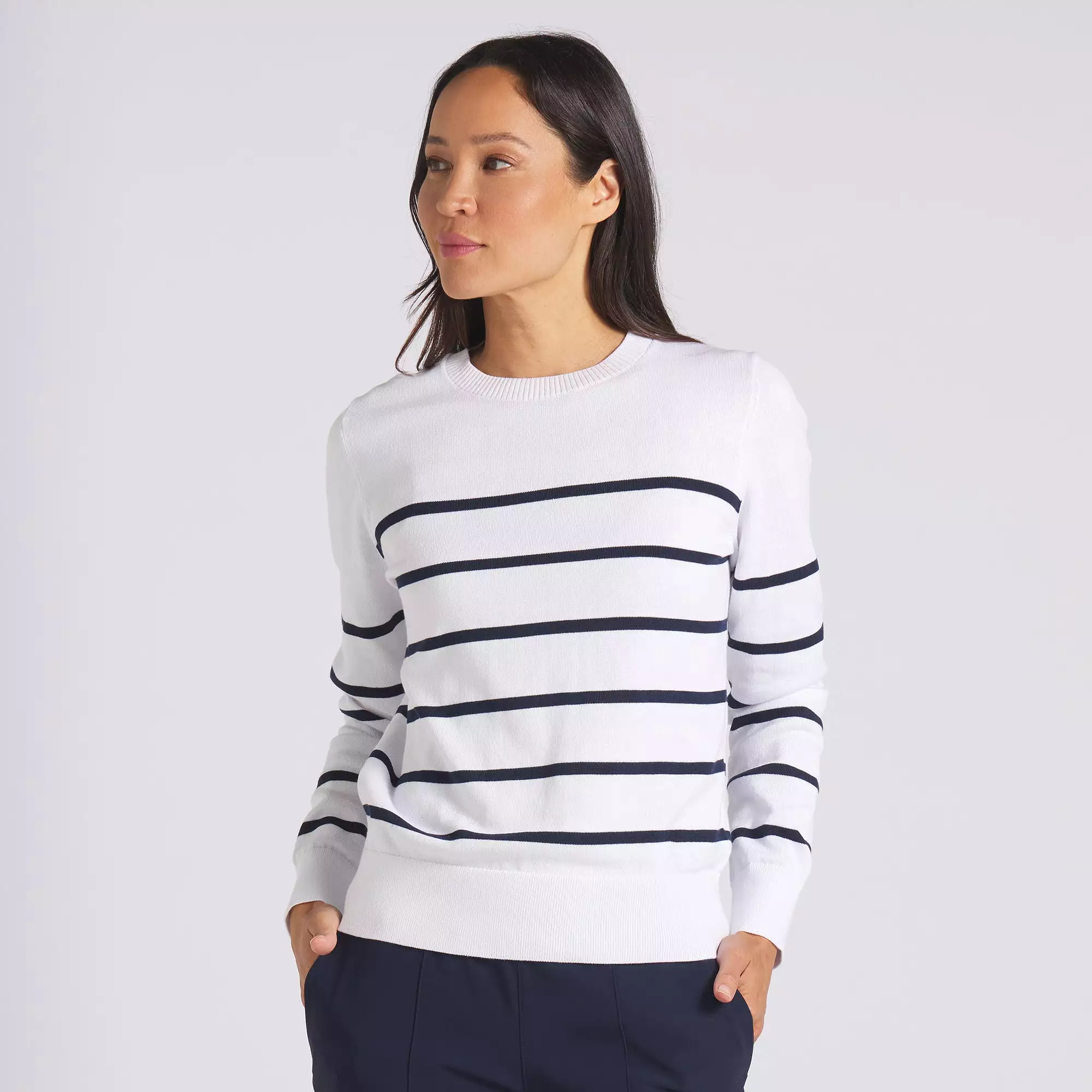 Women's Resort Crewneck Golf Sweater