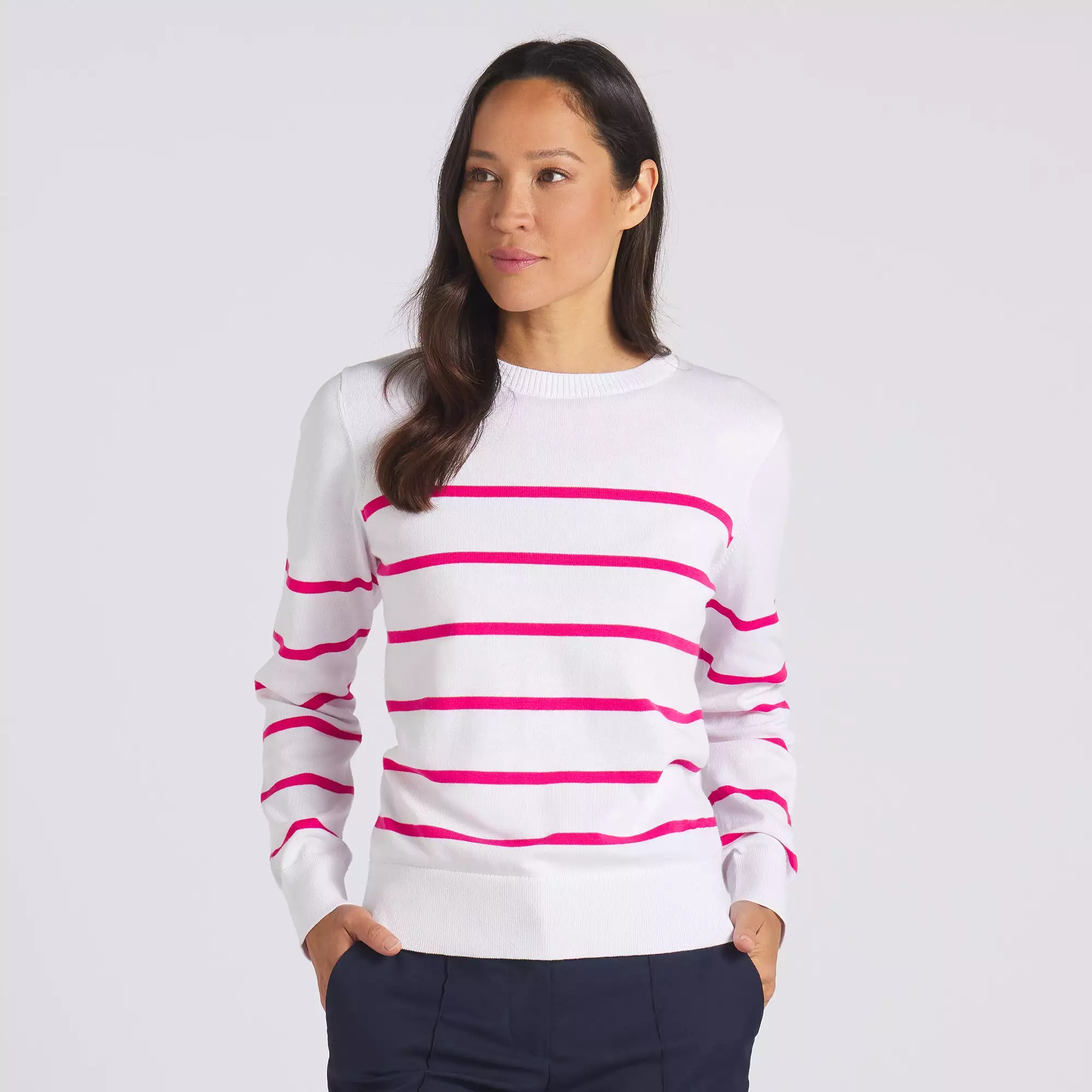 Women's Resort Crewneck Golf Sweater